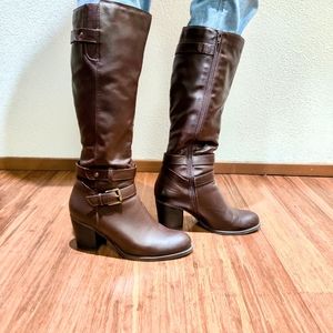 Women's tall boots size 8 natural soul ( comfort)